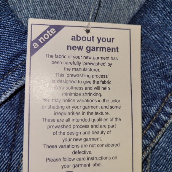 Nwt agapo floral embroidery Jean jacket sz large - Picture 3 of 4